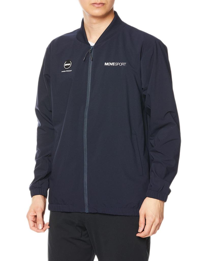 Windbreaker Descente Lightweight Water Repellent Stretch Back Ventilation Not Stuffy Training NV XA [Move Sports] Men's