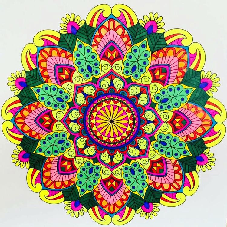 5D алмазная живопись, поделки, украшения для дома, настенная Мандала, цветок, декоративная картина, вышивка крестиком, полный комплект