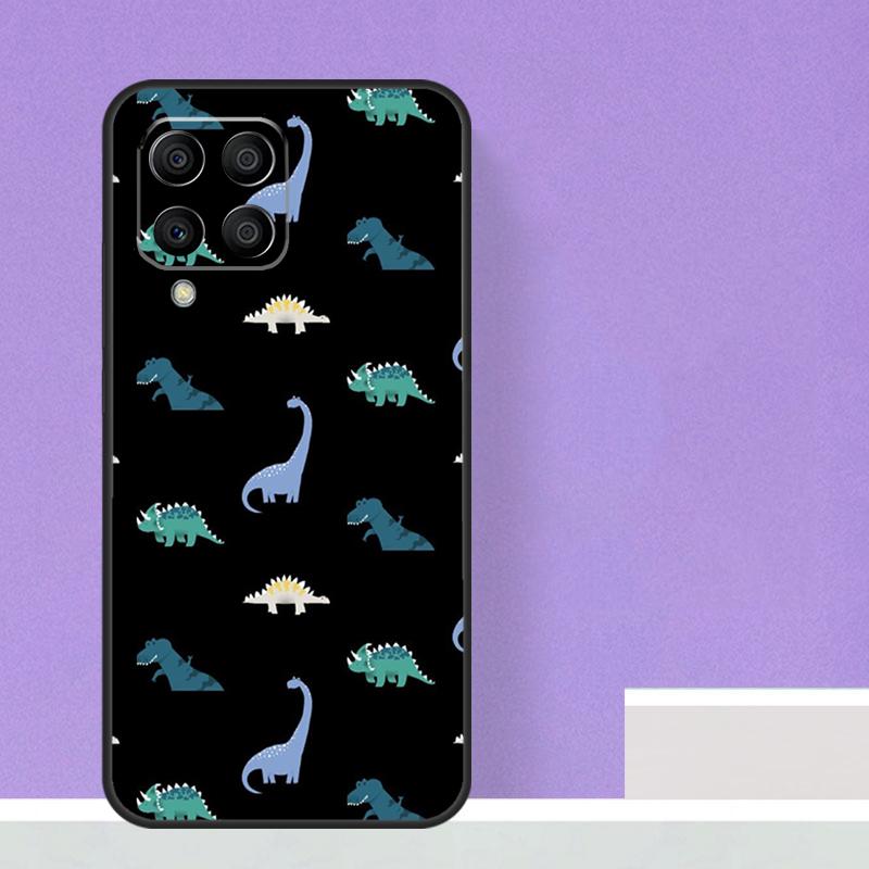 Dinosaur Pattern For Samsung Galaxy M21 M51 M12 M32 M52 M13 M23 M33 M53 M34 M54 M30s M31s M15 M55 M20 Case