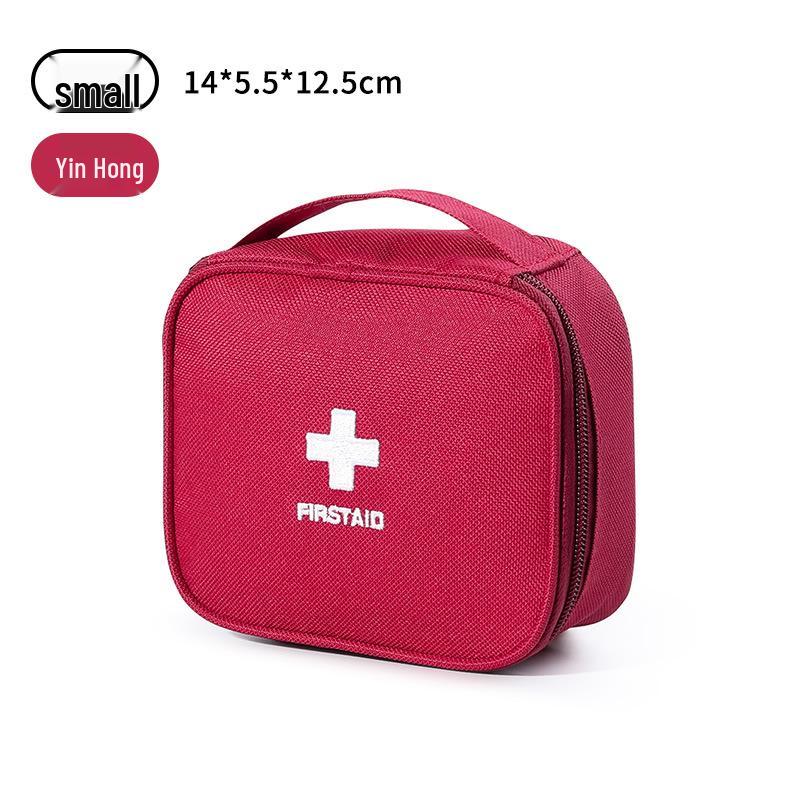 Portable Emergency Medical Kit: Compact Storage Bag for Home, Travel, and Business Trips.
