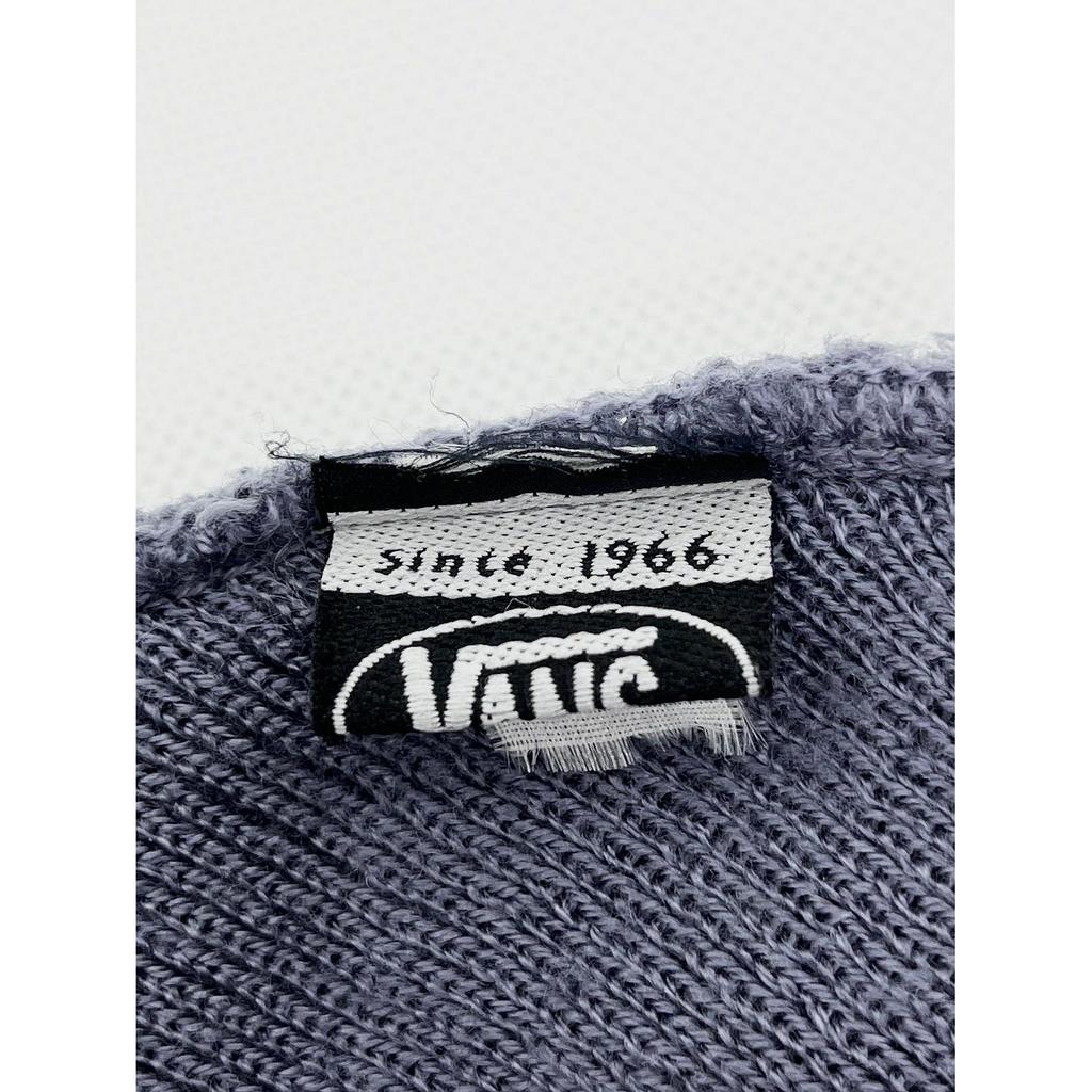 Б/у [VANS] Вязаная шапка 90-х Винтажная Vans Шапка-бини Vans Старая одежда