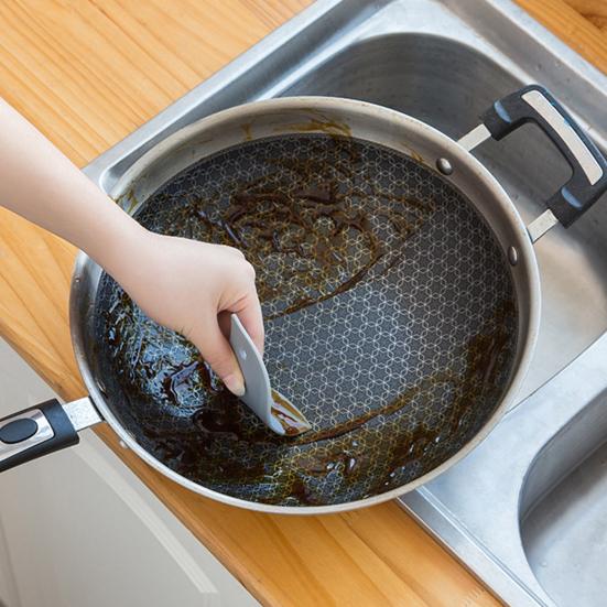 Скребок в форме пингвина Гибкая лопатка для выпечки Тесто Масло Мягкое чистящее средство для кухни Чистящие инструменты Аксессуары для кастрюль Миски