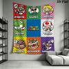 Super Mario games Wall Hanging Printed Fabric Blanket Decorative Tapestries for Bedroom Living Room Home Decor