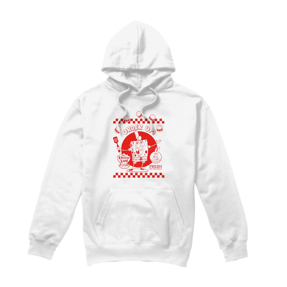 SpongeBob SquarePants Mens Order Up! Hoodie