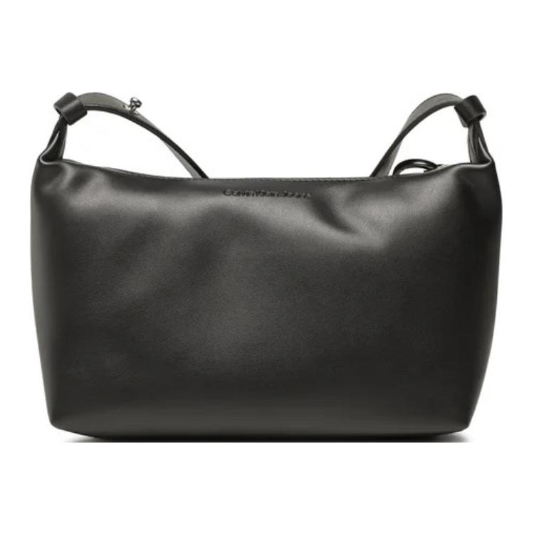 New CK/Calvin Klein Synthetic Leather Handbag, Shoulder Bag Women's Black DH3347-001