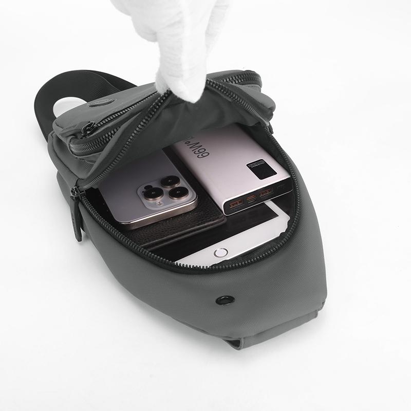 Мужская нагрудная сумка через плечо нейлоновая сумка через плечо