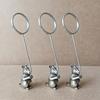 3Pcs Note Holder Stable Anti-Corrosive Spiral Clip for Notes Photos Menus Business Cards Retro Zodiac Desktop Ornament Unique Gift for Collectors