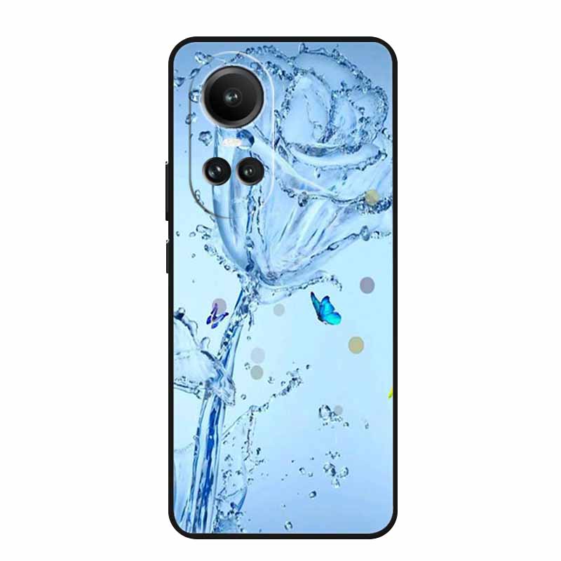 For Oppo Reno10 Pro Case Animals TPU Soft Silicone Back Cover for Oppo Reno 10 Pro 5G CPH2525 CPH2531 Protective New Phone Funda