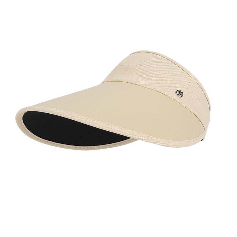 Womens Summer Visor Hat With Adjustable Wide Brim For Sunshade And Outdoor Activities