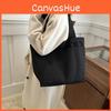 Trendy Stylish Large Capacity Tote Bag For Casual Everyday Use In Black And White