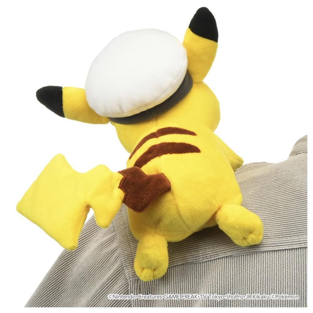TAKARA TOMY Pokemon Plush Captain Pikachu Toy