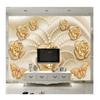 Modern Celestial 3D Mural Flower Jewelry Wallpaper for Living Room Sofa TV Background Wall Paper Home Decor