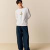 Skechers Свитшот с круглым вырезом Snoopy, дышащий, унисекс, L326U015-0019