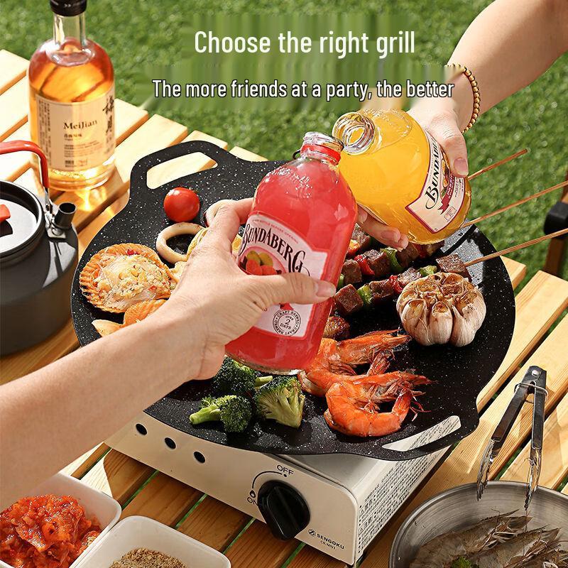 Портативная BBQ-плита для кемпинга на открытом воздухе