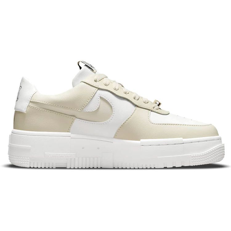Nike Женские кроссовки Air Force 1 Pixel Cashmere Cream Sail Black CK6649-702
