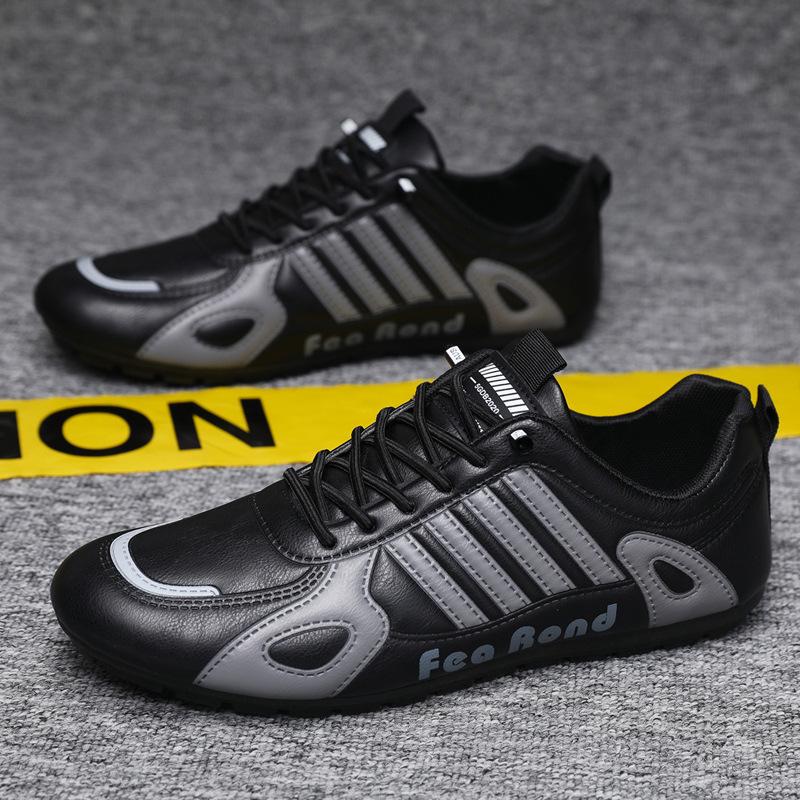 Мужская обувь Doudou модный тренд спортивная обувь дышащая обувь для бега мягкая подошва повседневная обувь на одной педали мужская легкая