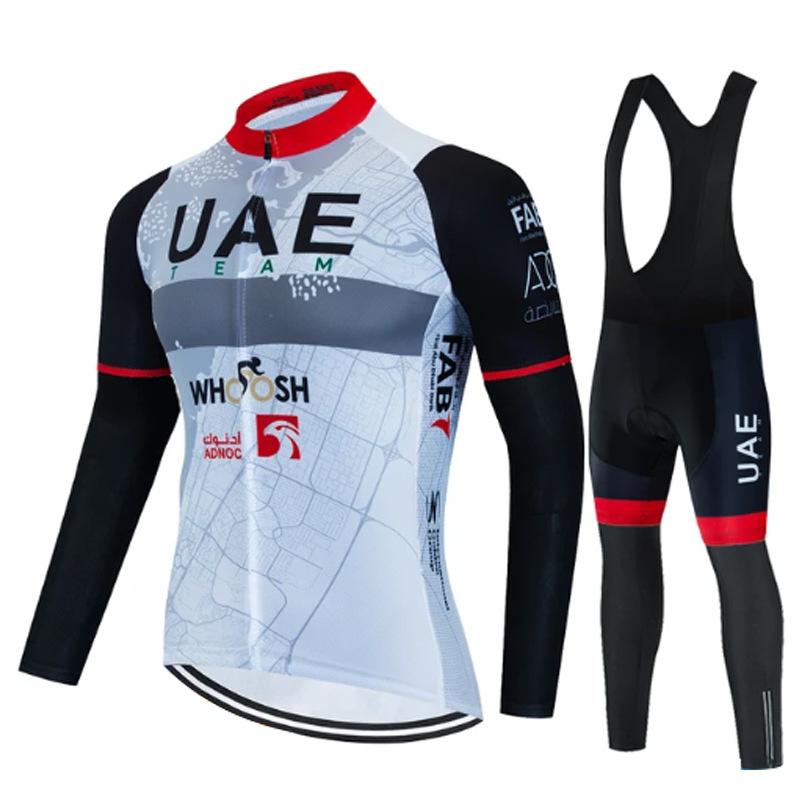 Autumn Road Bike Cycling Suit Long-sleeved Suit Team Cycling Warm Bicycle Suit
