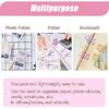 80 Pcs Cute Flower Paper Clips Set, Floral Paper Clips for Office Supplies Organization (Flower Shape 1)