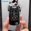 Чехол для ключей автомобиля из ТПУ, складной чехол с дистанционным брелоком, держатель для ключей, автоаксессуары для Chevrolet Cruze Malibu Sonic Impala Equinox Camaro Buick Opel