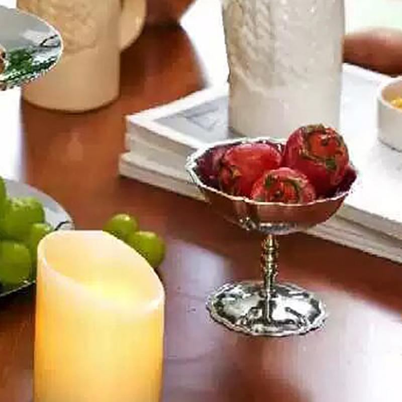 1 шт., чашка для мороженого из нержавеющей стали, фруктовая чаша, высокая чашка для молочного коктейля, высокая красивая салатница, декоративная для барной вечеринки