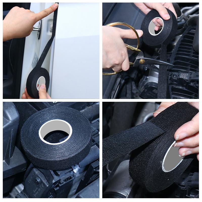 Heat-Resistant Tape for Car Engine Noise Reduction Car Sticker for Door Engine Trunk Window Dustproof Sticker Car Accessories