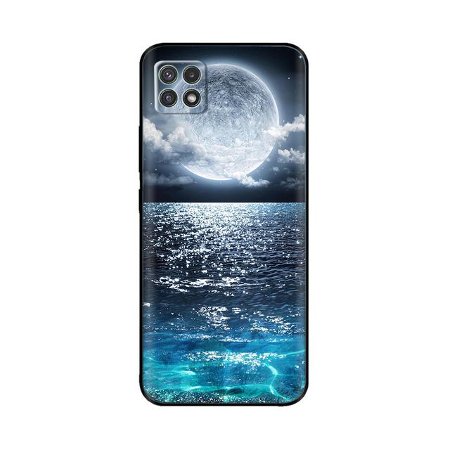 Чехол для Samsung A22, силиконовый мягкий чехол из ТПУ для телефона Samsung Galaxy A22 5g 4g Galaxya22 A 22, защитный бампер с цветочным принтом