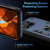 For Xiaomi 15 Pro Case PC+TPU Drop Defend Phone Cover with Ring Kickstand