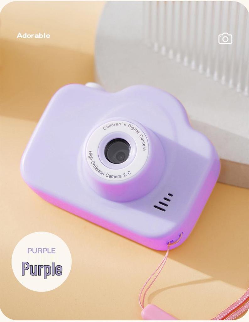 Children's Instant Camera with Dual HD Lenses and 2.4" LCD Screen