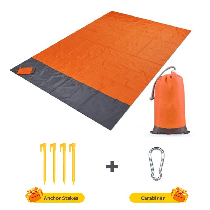 Ultra Light Picnic Proof Mat Portable Waterproof Sandproof Foldable Camping Beach Blanket for Outdoor Pocket Travel Essential