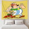 Asterix the Gaul Tapestry for Bedroom Aesthetic Classroom Tapestries Wall Hanging for Living Room Dorm Office,Ideal Creative Gift