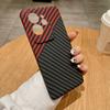 Чехол для Realme GT 7 Pro Ультратонкий Матовый Жесткий Легкий Чехол с Текстурой Полосок из Углеродного Волокна Для Realme GT7 Pro