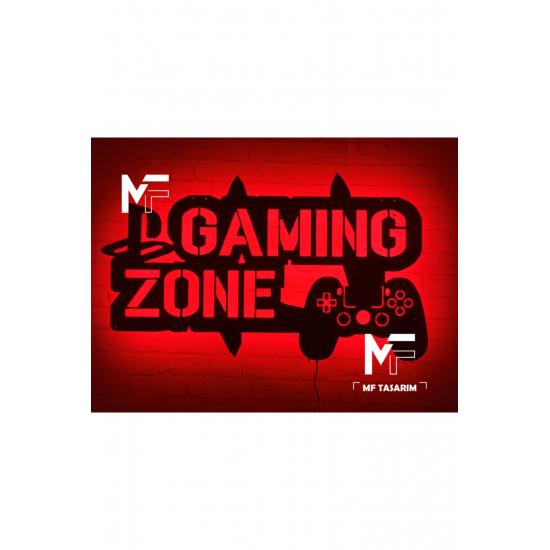 Игровая зона RGB со светодиодной подсветкой из деревянного декоративного стола из МДФ