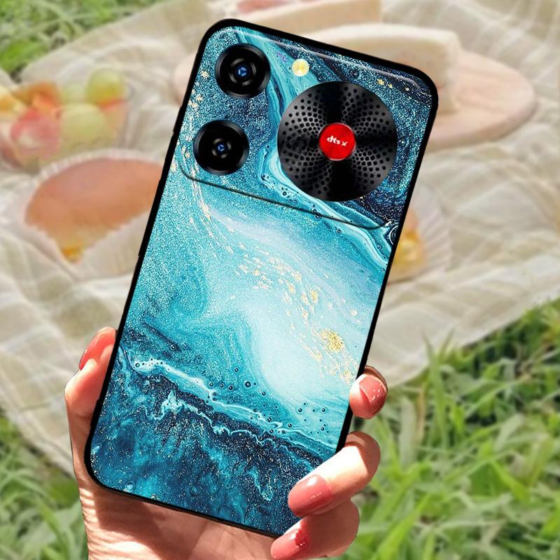 For ZTE Nubia Music Case Shockproof TPU Silicon Black Bumper Cover For ZTE Nubia Music Phone Cases Cute Back Cover Fundas Capa