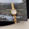 New Dopamine-Colored DialStylish Stainless Steel StrapPolygonal Watch For WomenExquisite And High-End, Ins-Style Women'S Watch.