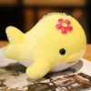 Stuffed Toy Animal Doll Hanging Pendant Keychain Whale Plush Doll Whale Plush Pendant Keyring