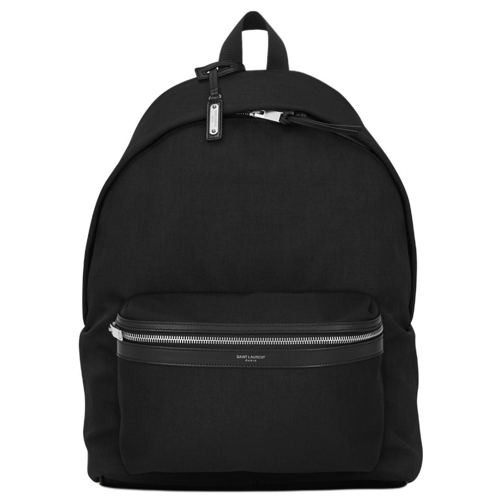 Saint Laurent Рюкзак с логотипом Черный Мужские рюкзаки 534967-GIV3F-1000