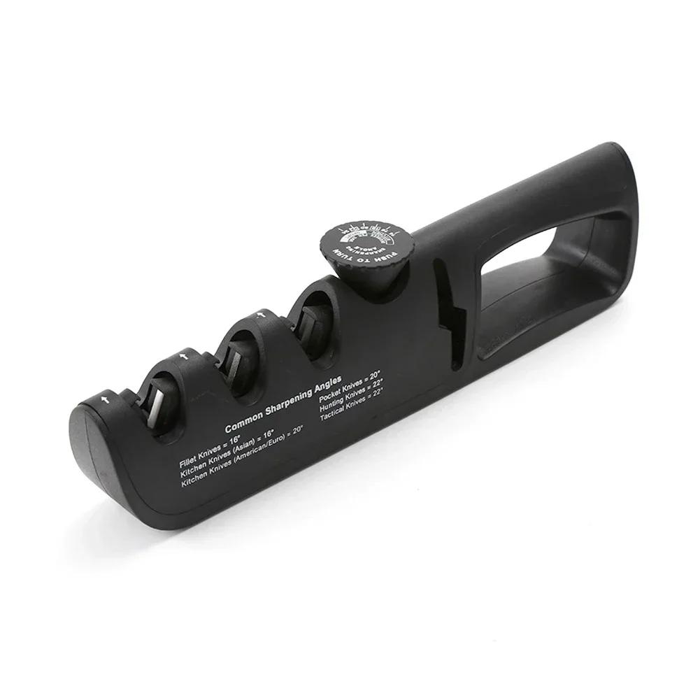 4-в-1 точилка для ножей с регулируемым углом наклона профессиональная кухонная точилка ножницы точилка для ножей точильный камень инструменты
