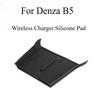 For Denza B5 Armrest Central Control Storage Box Box Non-slip Wireless Silicone Pad Water Cup Cover Car Interior Accessories