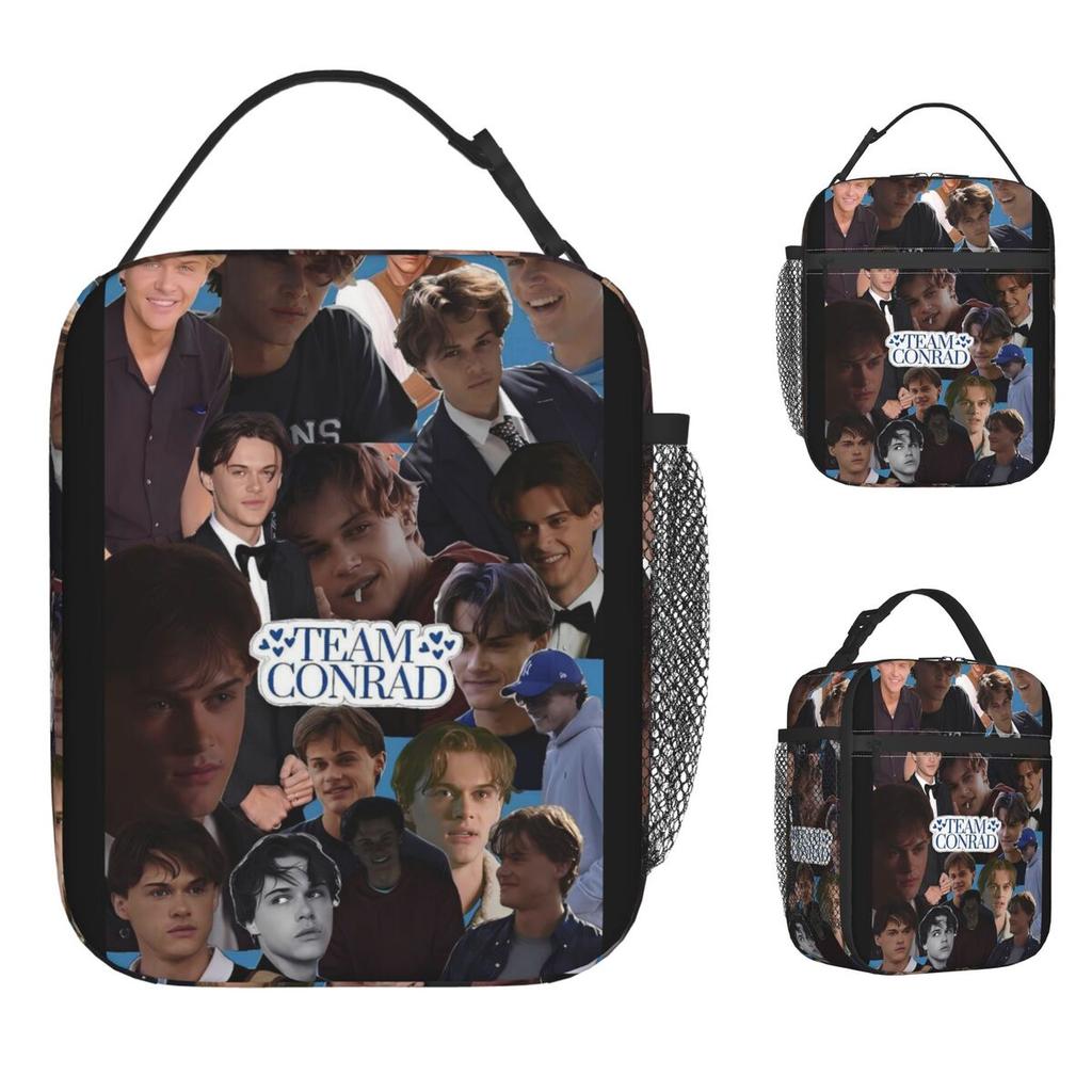 Conrad Fisher Lunch Bag Convenient Lunch Box Adult Office Designer Cooler Bag Casual Waterproof Thermal Tote Handbags