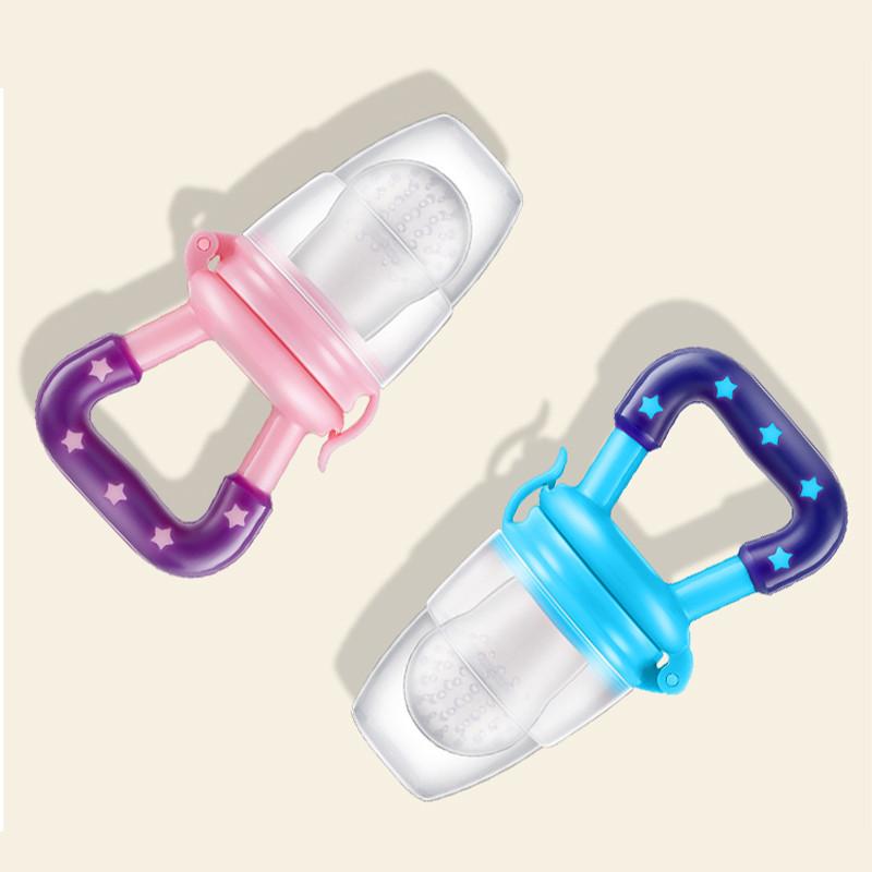 3 In 1 Baby Nipple Fresh Food Fruit Milk Feeding Bottles Nibbler Learn Feeding Drinking Water Straw Handle Teething Pacifier