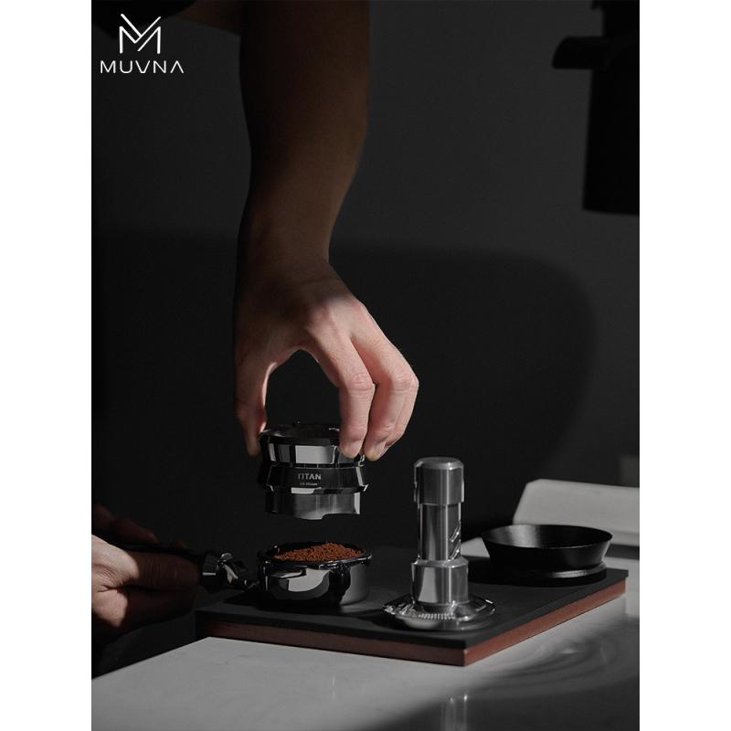 Ударный тампер для эспрессо 51 мм 53 мм 58,35 мм из нержавеющей стали с регулируемой глубиной распределения кофейные принадлежности инструмент