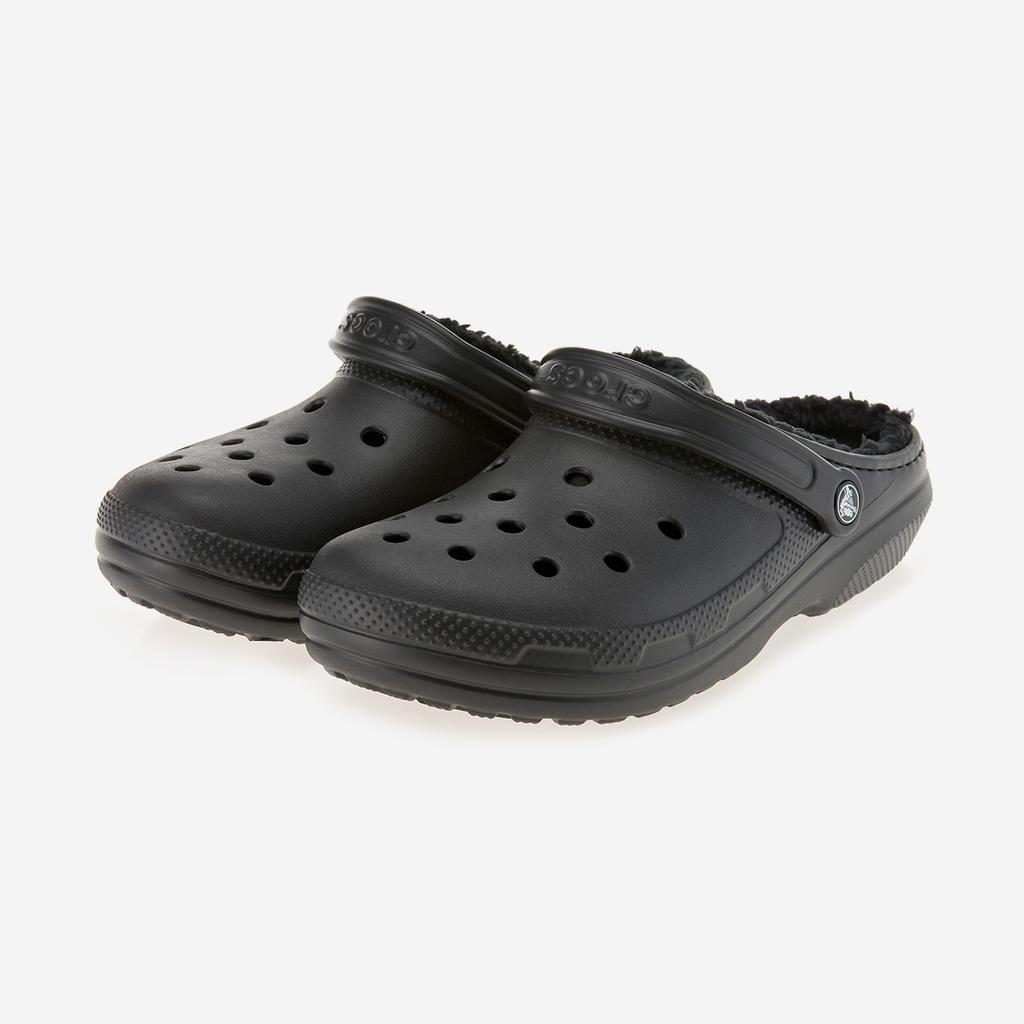 [Crocs] Classic Lined Clog [CRS203591-BLK/BLK]