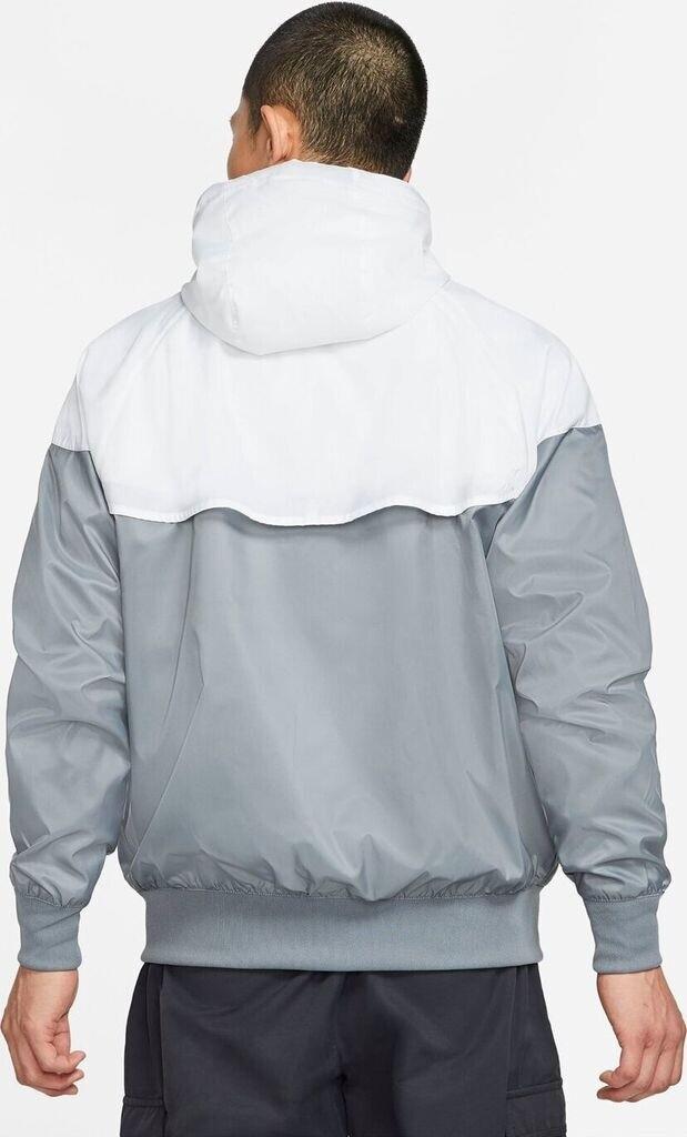 Куртка Nike Sportswear Windrunner (DA0001) темно-дымчатый серый/белый/темно-дымчатый серый/черный