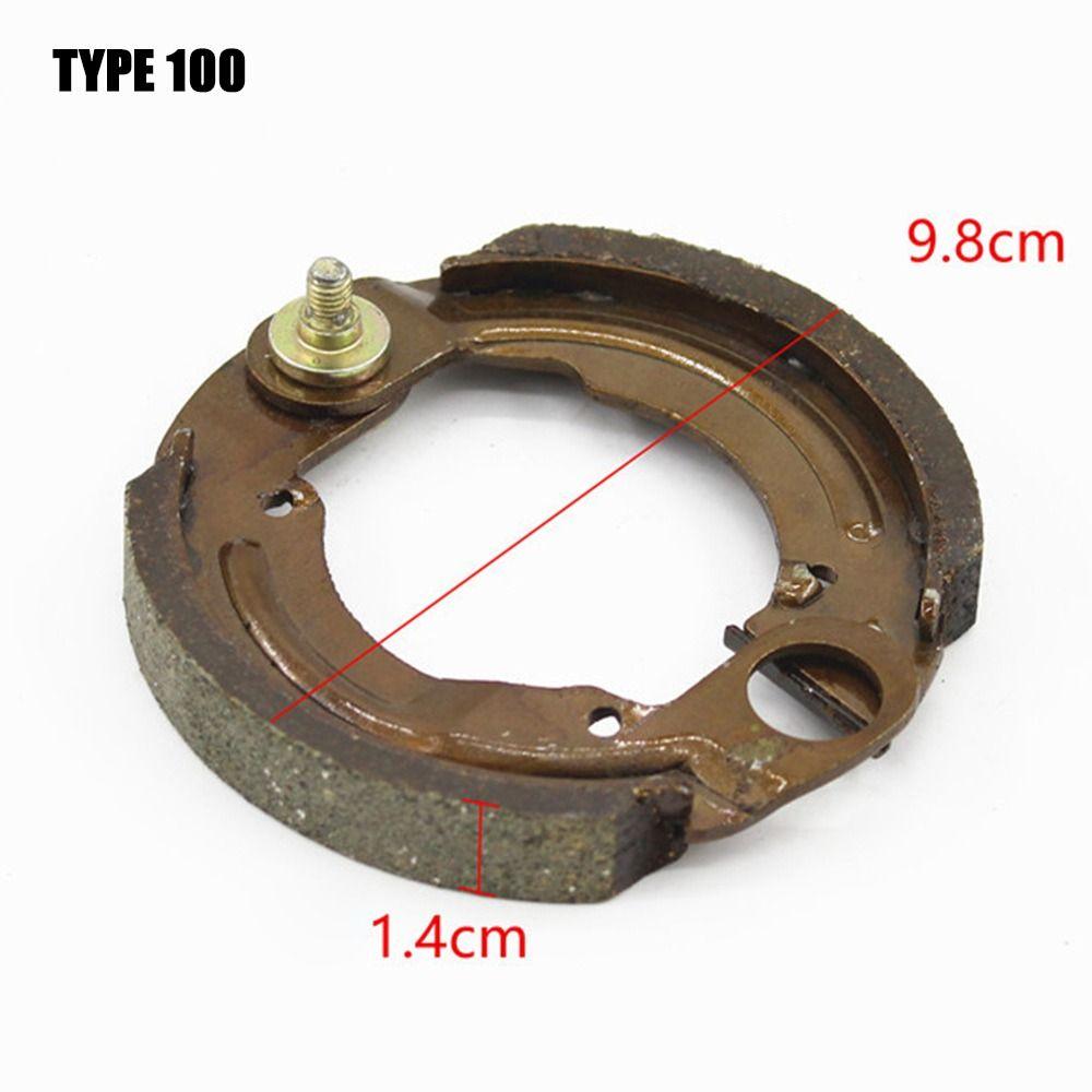 Parts 90 100 110Type Brake Shoe Block Brake Block Pads Pedal Block Pads Scooter E-bike Drum