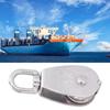 M25/32/50mm Lifting Pulley Roller 304 Stainless Steel Boat Lifting Rope Pulley  Heavy Duty Lifting