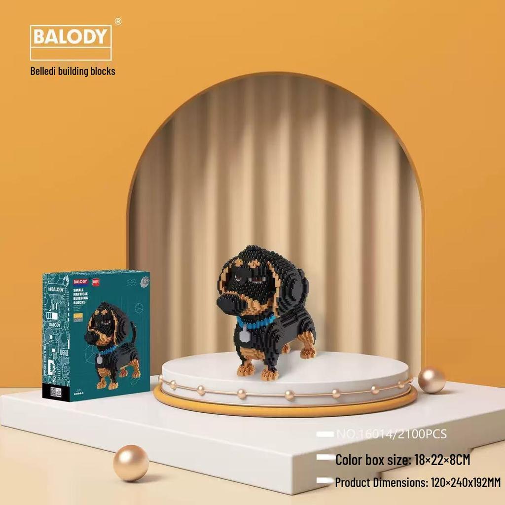 BeleDi Micro Building Blocks: Educational Pet Model Toy for Kids