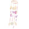 1Kit Handmade Shell Wind Chime Elegant Butterfly Wind Chime Gift Wind Chime Material Pack Photography Props 3 Colors