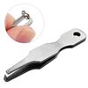 1Pc Stainless Steel Fishing Pliers Quick Split Ring Opener Tweezers Double Loop Ring Opening Tool Fishing Line Accessories