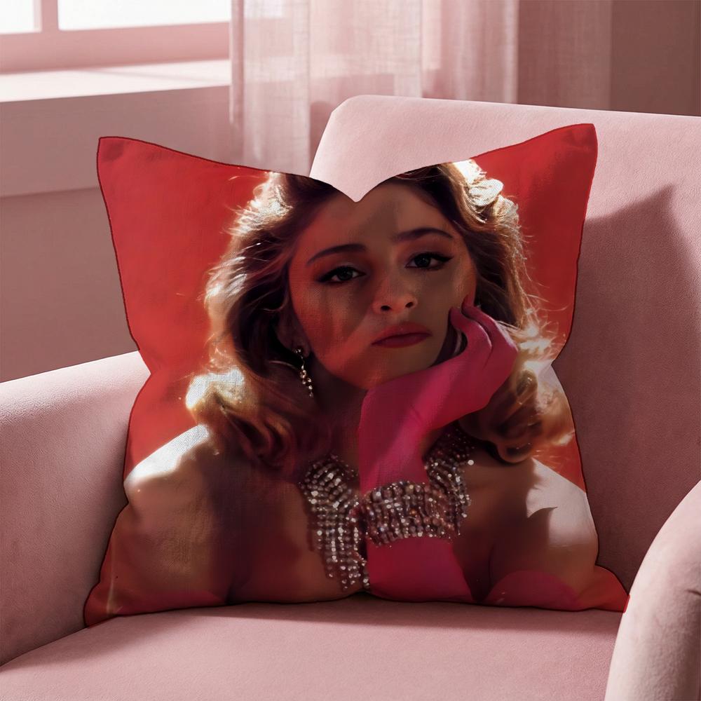 Чехол на подушку M-Madonna Певица, Многоцелевой чехол на подушку для дома и автомобиля - Двусторонний, Мягкий и прочный для ежедневного использования