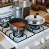 Универсальная крышка для кастрюли из нержавеющей стали, сменная крышка для кастрюли, крышка для сковороды, кухонный аксессуар, большая, 27,5 см, бакелитовая ручка, многоцелевая